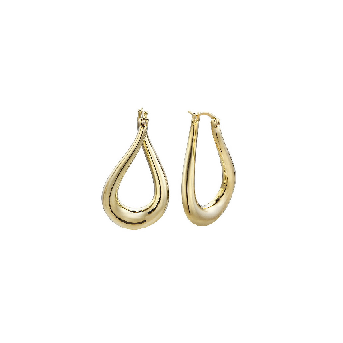 Pendientes Durán Exquse colección Piazza de plata 925 dorada