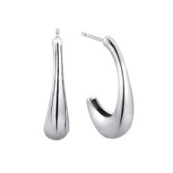 Pendientes Durán Exquse colección Oh! de plata 925 30mm