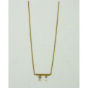 Gargantilla Lecarré oro 750 amarillo con brillantes