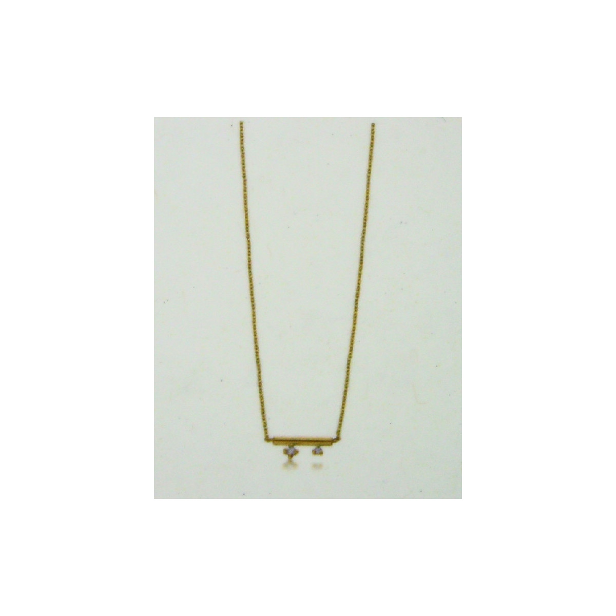 Gargantilla Lecarré oro 750 amarillo con brillantes