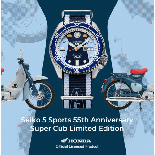Reloj Seiko 5 Sports Honda SuperCub Ed Ltd