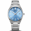 Reloj Bering Classic 39mm para hombre esfera azul cielo