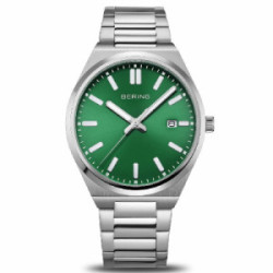 Reloj Bering Classic 39mm para hombre esfera verde