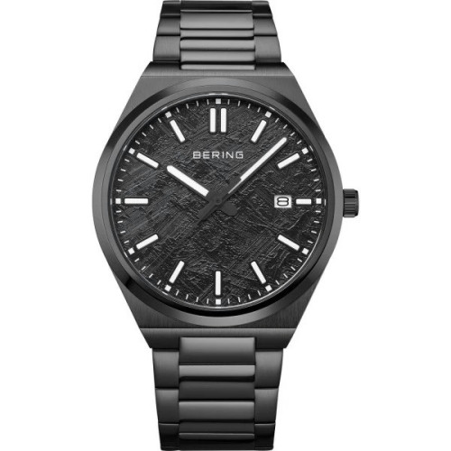 Reloj Bering Classic 39mm para hombre IP negro