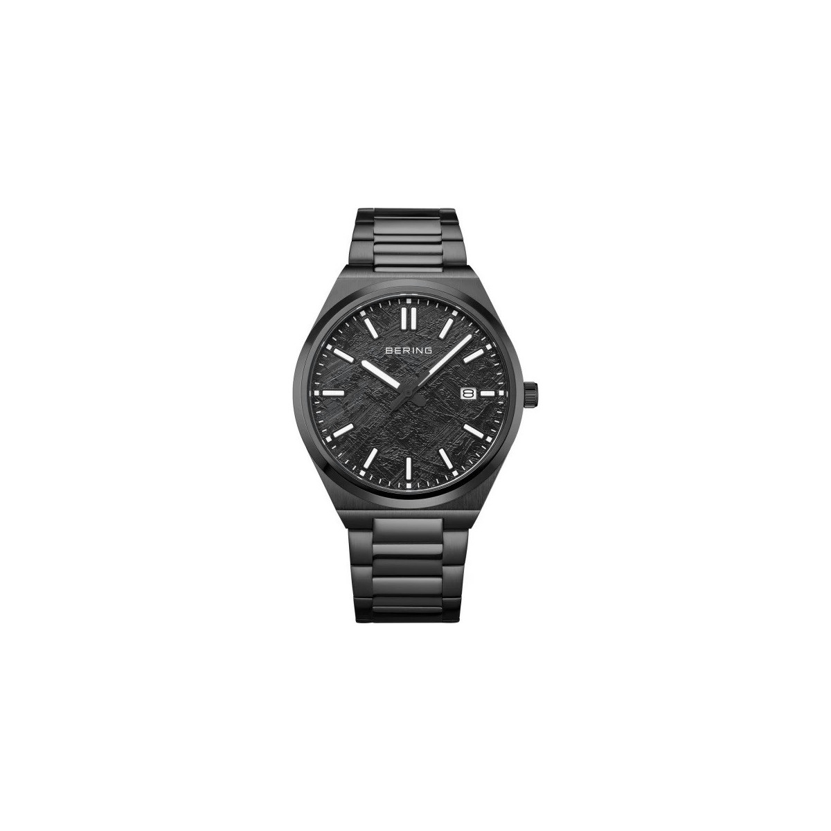 Reloj Bering Classic 39mm para hombre IP negro