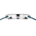 Reloj Bering Classic 27mm milanesa IP azul