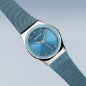 Reloj Bering Classic 27mm milanesa IP azul