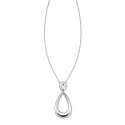 Collar Duran Exquse Piccola dos gotas plata 925