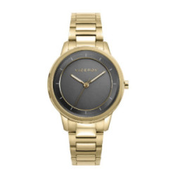 Reloj Viceroy Air IP dorado esfera grafito para mujer 34mm