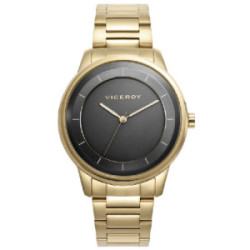Reloj Viceroy Air IP dorado esfera grafito para hombre 41mm