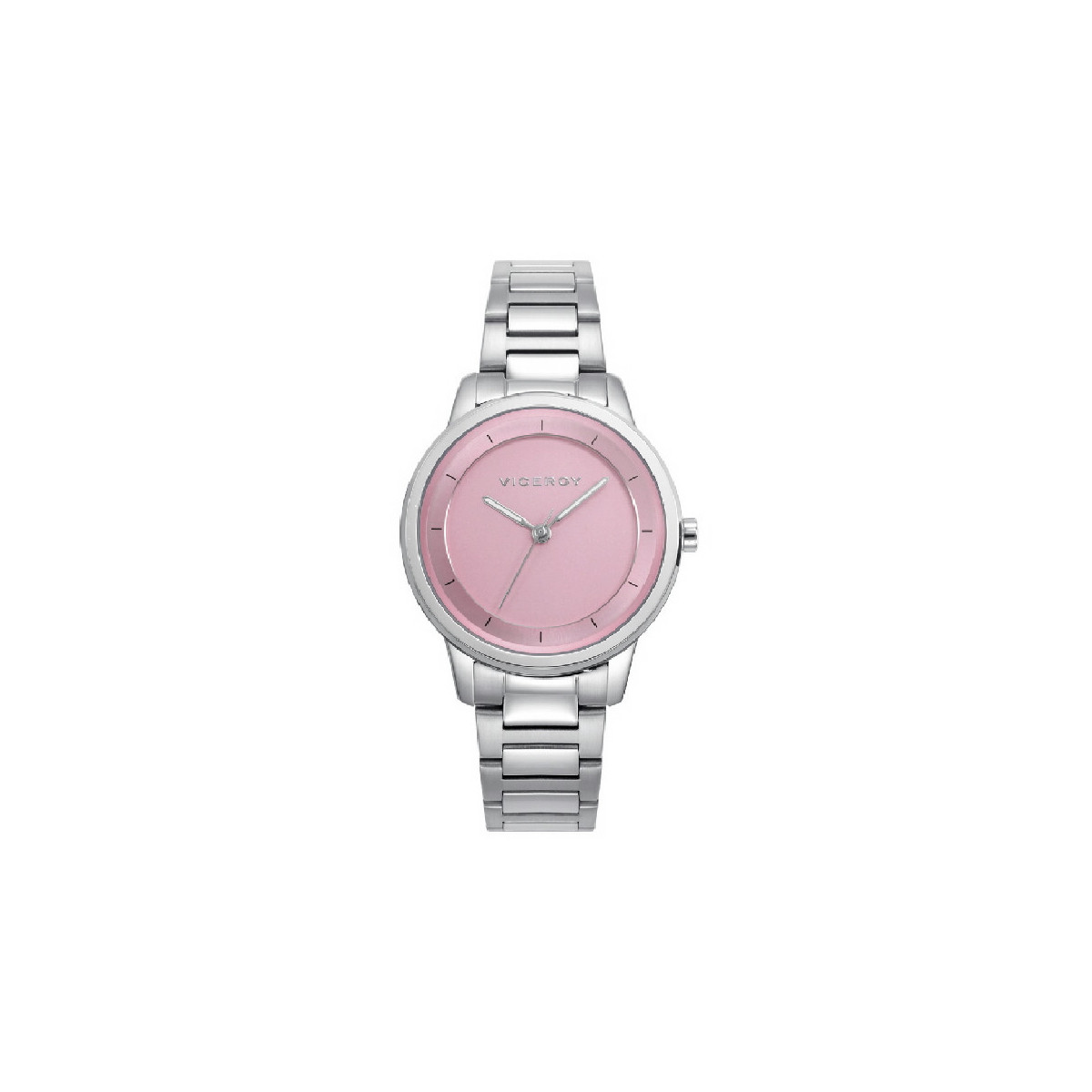 Reloj Viceroy Air IP acero esfera rosa para mujer 34mm