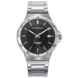 Reloj Viceroy Dress acero y esfera negra para hombre