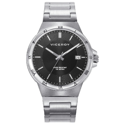 Reloj Viceroy Dress acero y esfera negra para hombre