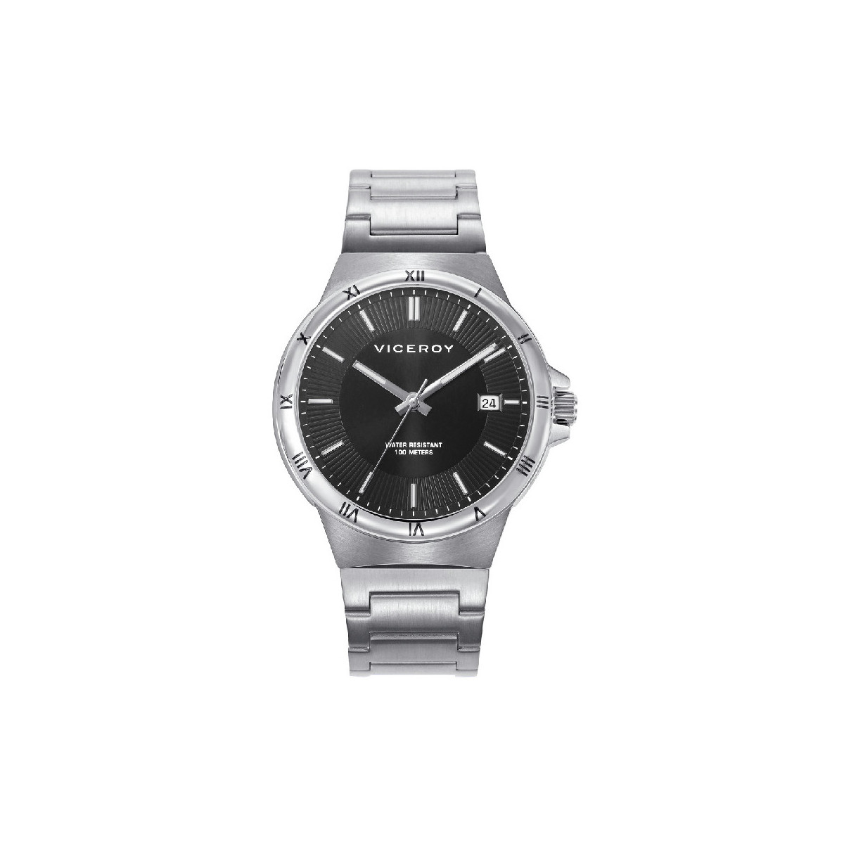 Reloj Viceroy Dress acero y esfera negra para hombre