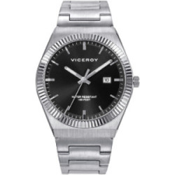 Reloj Viceroy Dress acero y esfera negra para hombre
