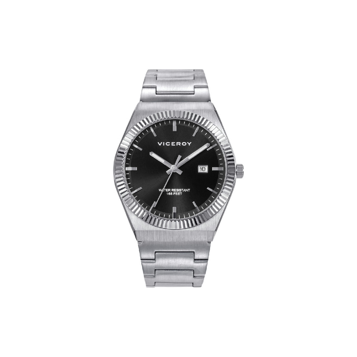 Reloj Viceroy Dress acero y esfera negra para hombre