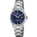 Reloj Lotus Classic Steel para mujer esfera azul 33mm