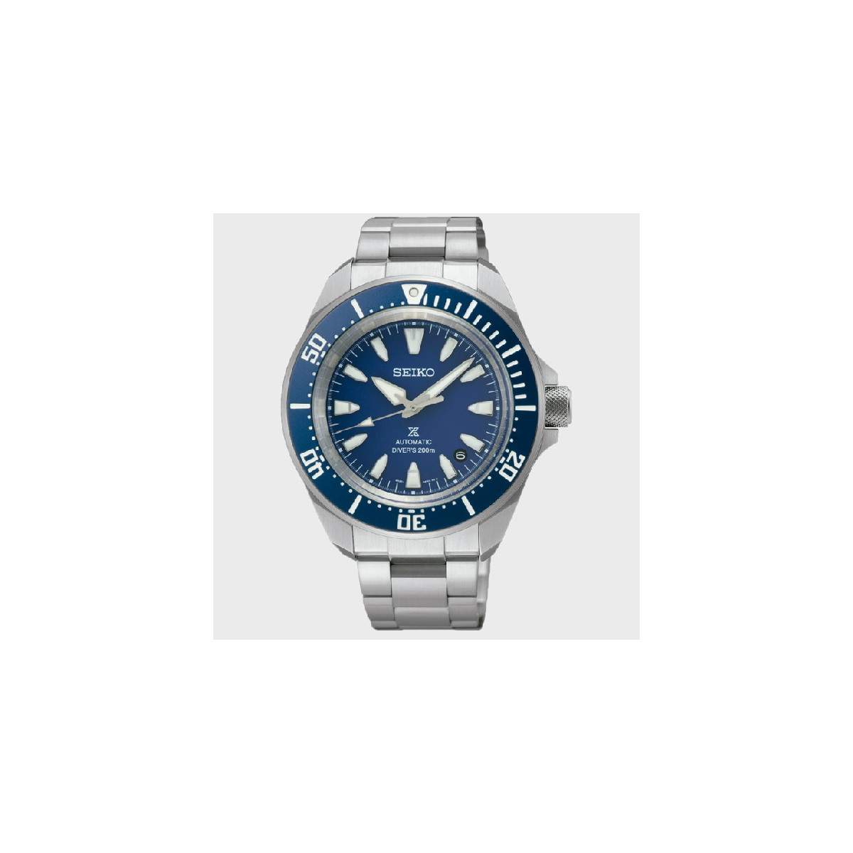 Reloj Seiko Prospex Samurai Diver 41,7mm esfera azul