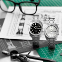 Reloj Seiko 5 Sports Reedición 1960 Edición Limitada esfera plateada