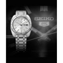 Reloj Seiko 5 Sports Reedición 1960 Edición Limitada esfera plateada