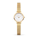 Set reloj Bering Classic 22mm y pulsera IP dorado para mujer