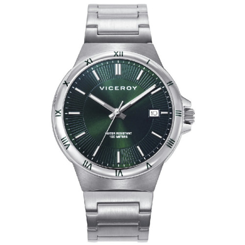 Reloj Viceroy Dress acero y esfera verde para hombre