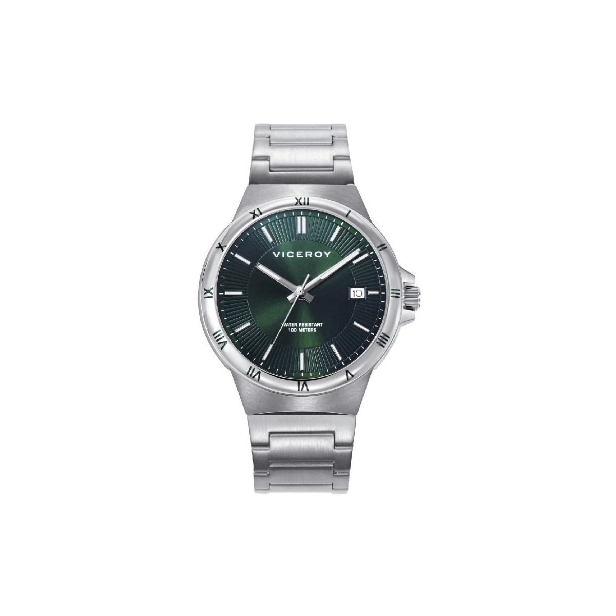 Reloj Viceroy Dress acero y esfera verde para hombre