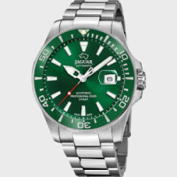 Reloj Jaguar Executive Diver verde Auto para hombre