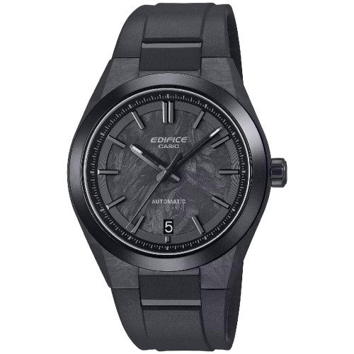 Reloj Casio Edifice Automático para hombre y mujer 39mm esfera gris y caja de carbono