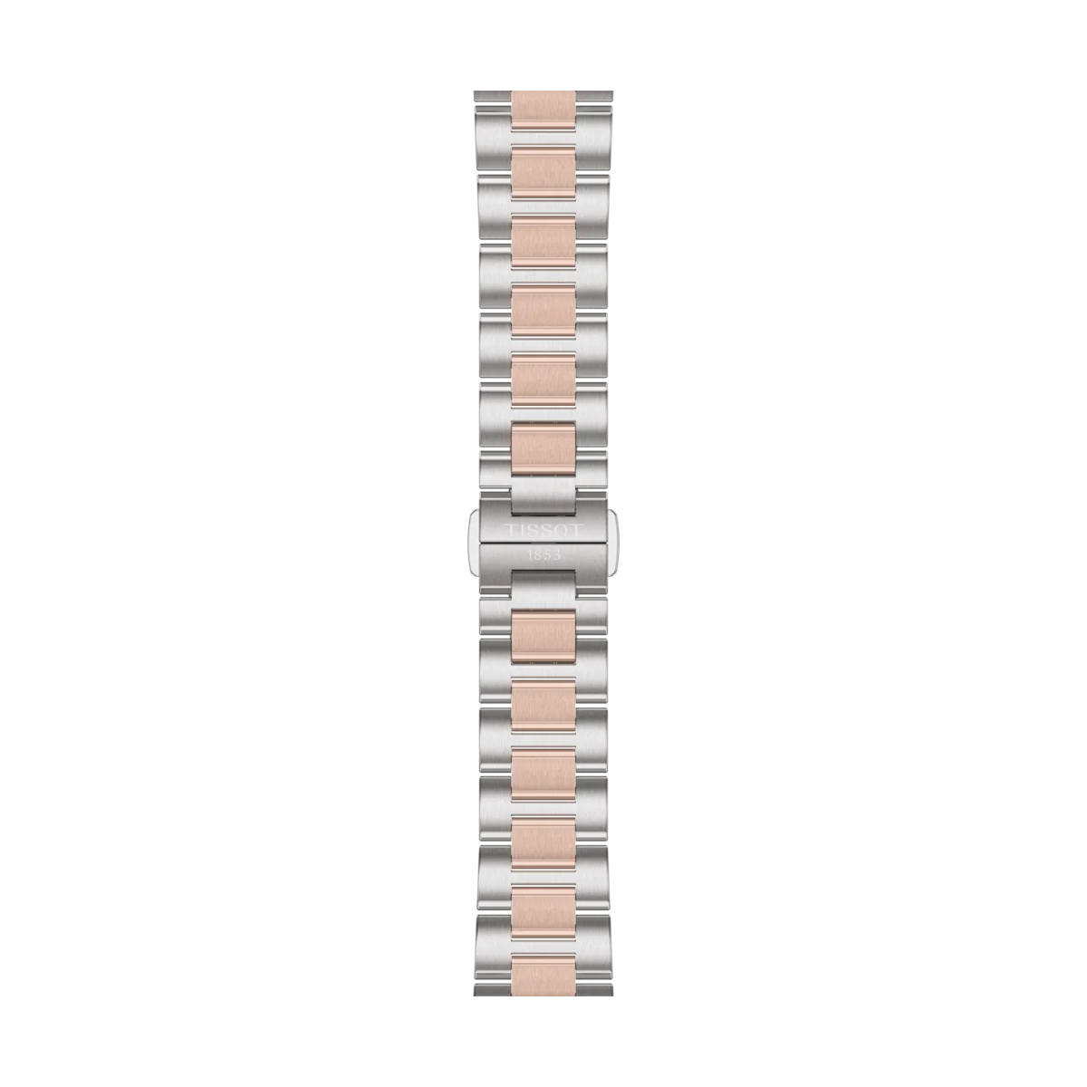 Reloj Tissot PRC 100 Solar Quartz 34mm bicolor para mujer con esfera madreperla