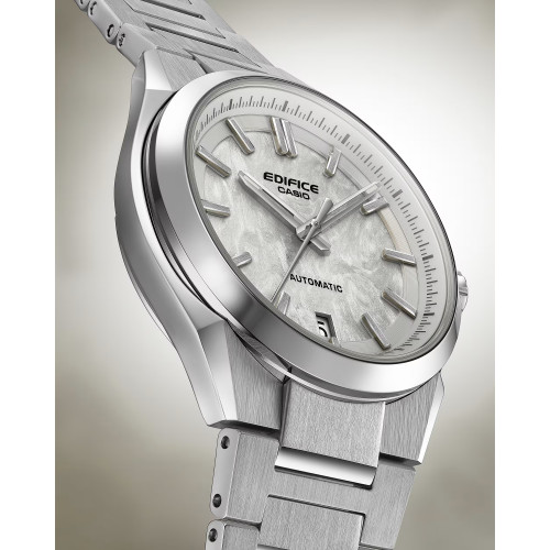 Reloj Casio Edifice Automático para hombre y mujer 39mm esfera gris