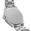 Reloj Tissot PRC 100 Solar Quartz 34mm para mujer con esfera azul clarito