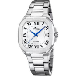Reloj Lotus Square para hombre acero 40x40
