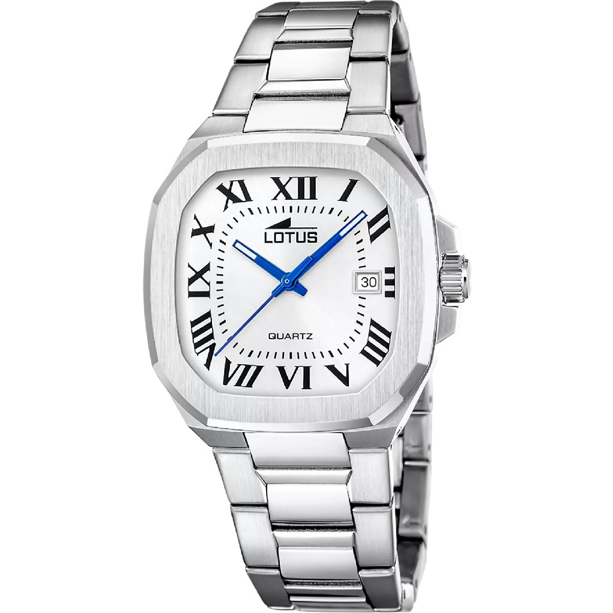 Reloj Lotus Square para hombre acero 40x40