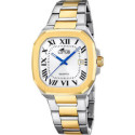 Reloj Lotus Square bicolor para hombre acero 40x40