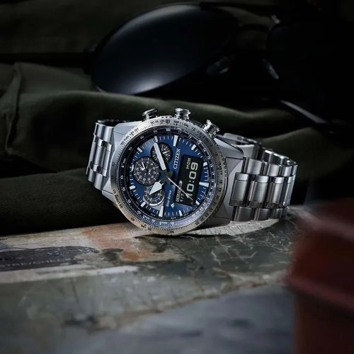 Reloj Citizen Eco Drive U830 Sky Pilot Promaster 42mm
