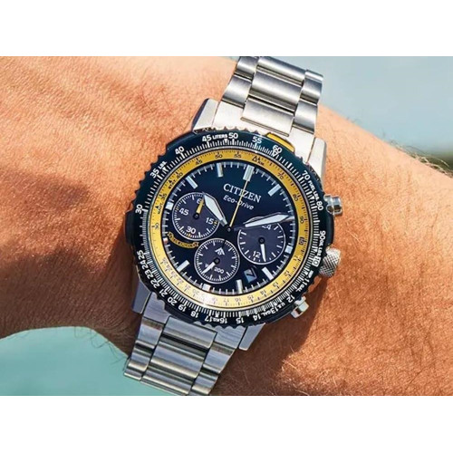 Reloj Citizen Eco Drive Chrono B620 Blue Angels