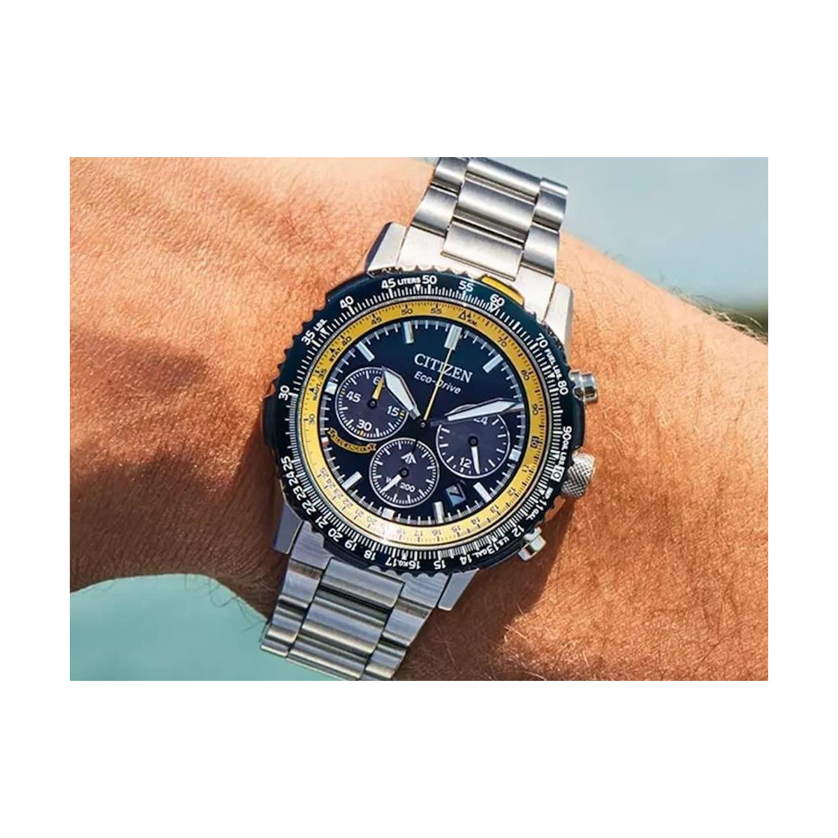 Reloj Citizen Eco Drive Chrono B620 Blue Angels