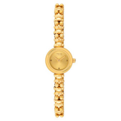 Reloj Tous Bold Bear Round dorado para señora
