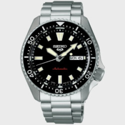 Reloj Seiko 5 Sports SKX Street Style esf negra 42.5mm
