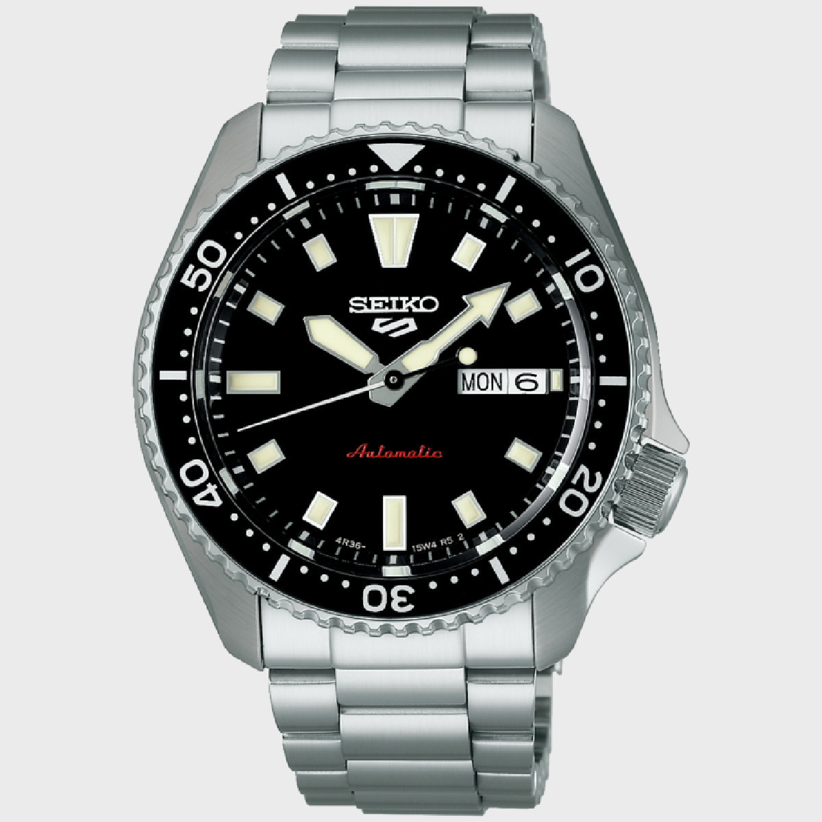 Reloj Seiko 5 Sports SKX Street Style esf negra 42.5mm