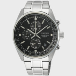 Reloj Seiko Neo Sports Crono 41.5mm esfera negra
