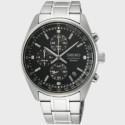Reloj Seiko Neo Sports Crono 41.5mm esfera negra