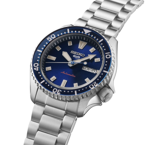 Reloj Seiko 5 Sports SKX Street Style esf azul 42.5mm