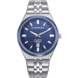 Reloj Viceroy Swiss Made IP azul 41mm