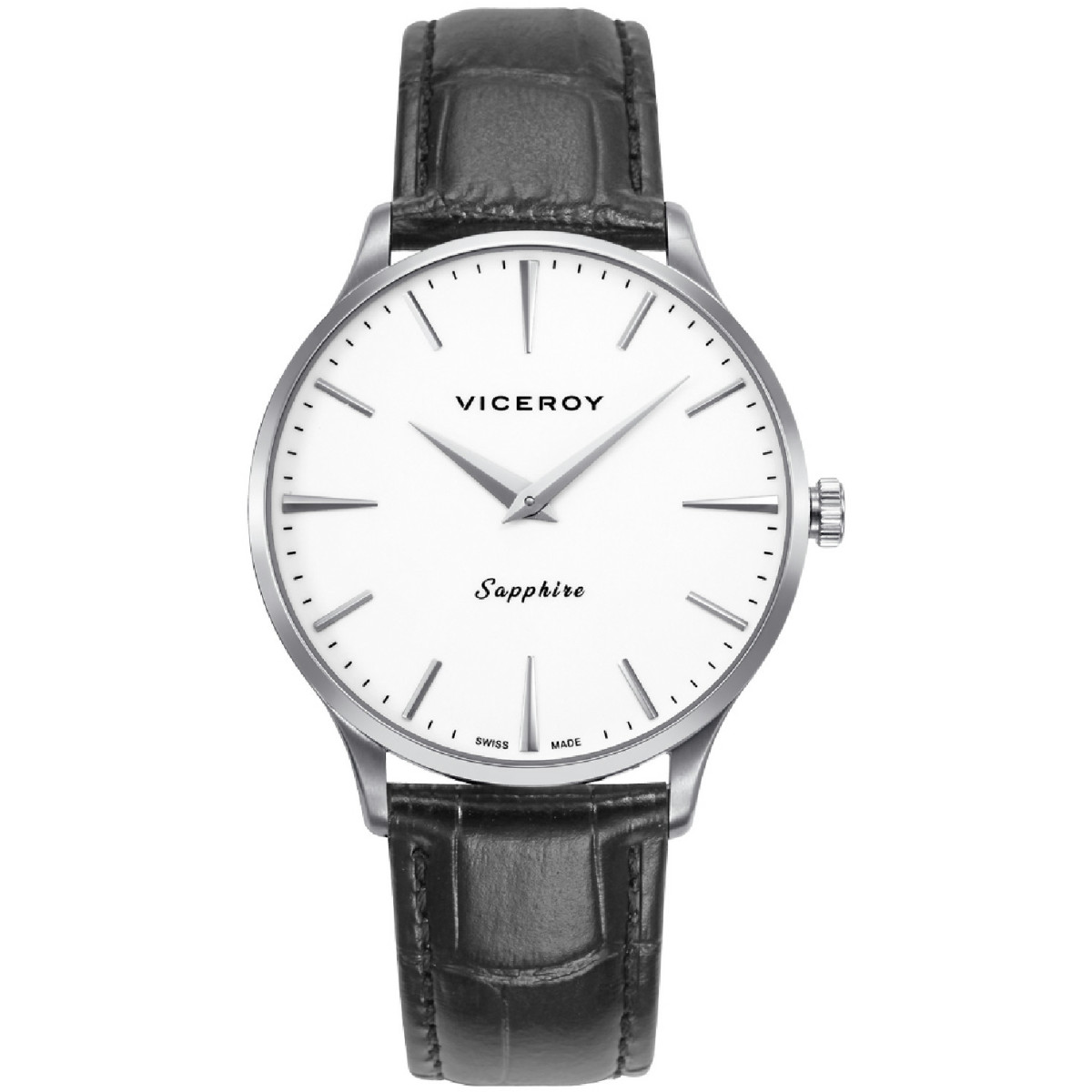 Reloj Viceroy Swiss Made acero con correa 40mm