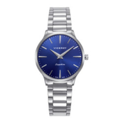 Reloj Viceroy Swiss Made acero esfera azul 32mm