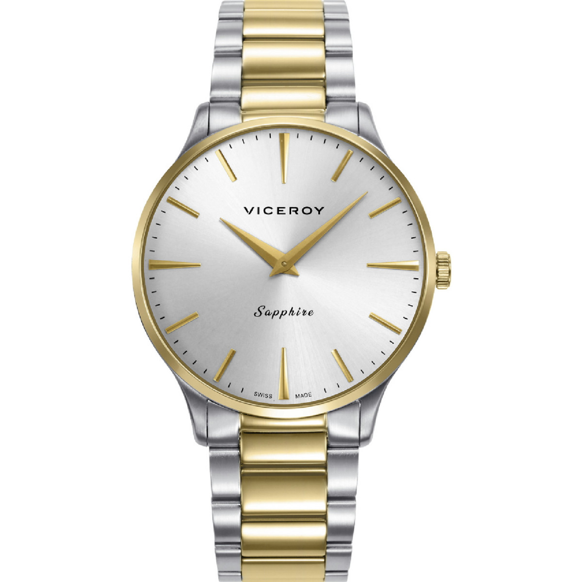 Reloj Viceroy Swiss Made bicolor 40mm