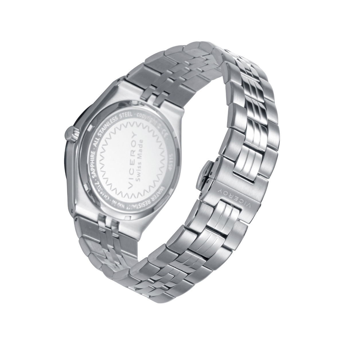 Reloj Viceroy Swiss Made IP azul 41mm