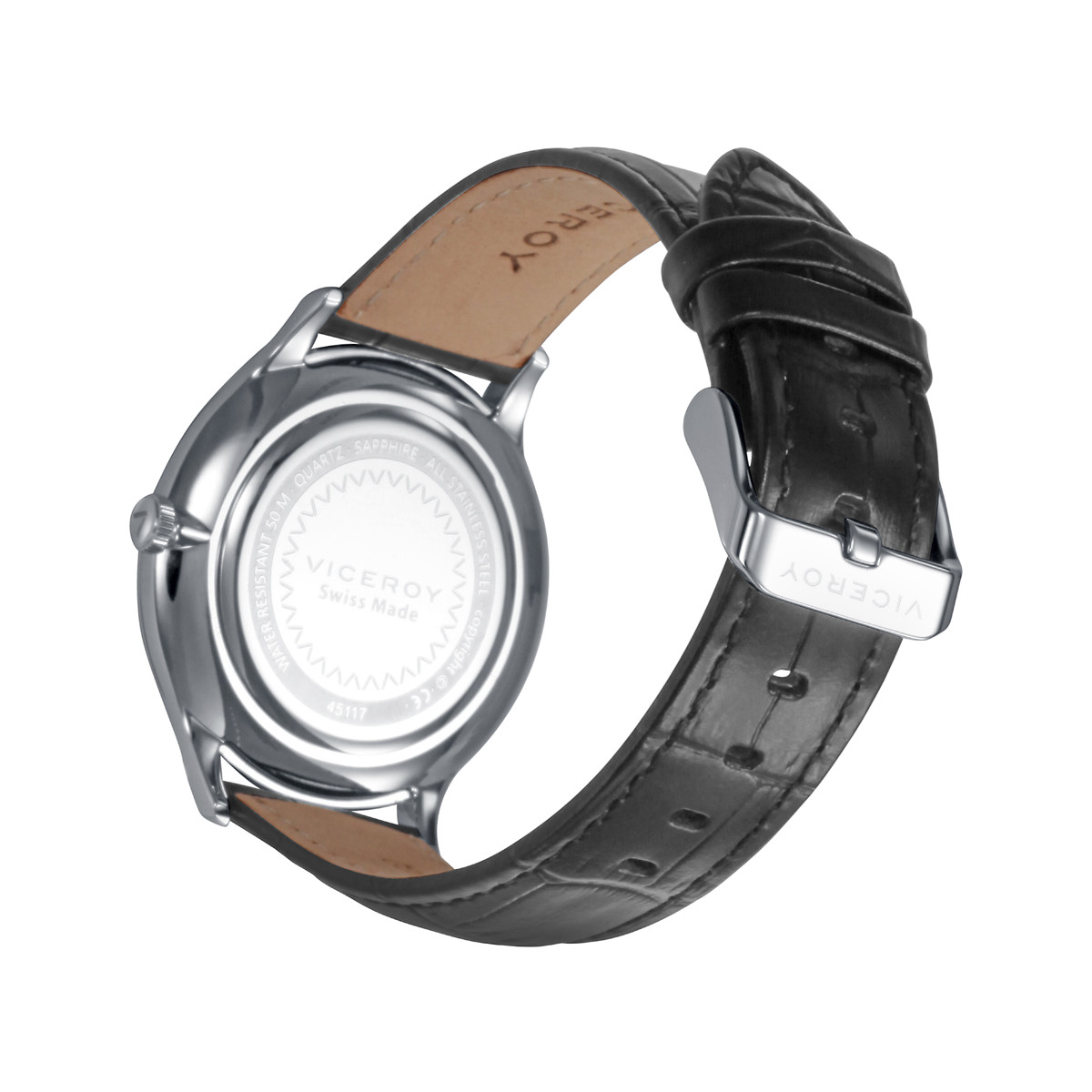 Reloj Viceroy Swiss Made acero con correa 40mm
